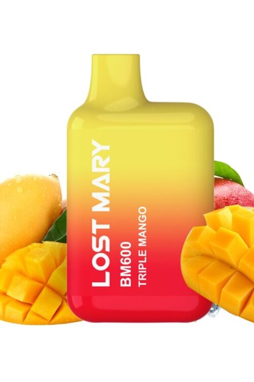 LOST MARY – BM600 VAPER NICOTINA 2% DESECHABLE SABOR TRIPLE MANGO