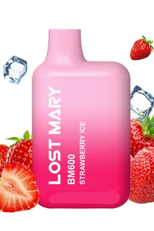 LOST MARY – BM600 VAPER NICOTINA 2% DESECHABLE SABOR FRESA HELADA