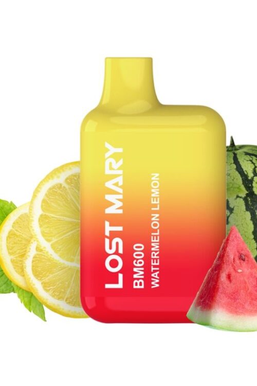 LOST MARY – BM600 VAPER NICOTINA 2% DESECHABLE SABOR SANDÍA LIMÓN