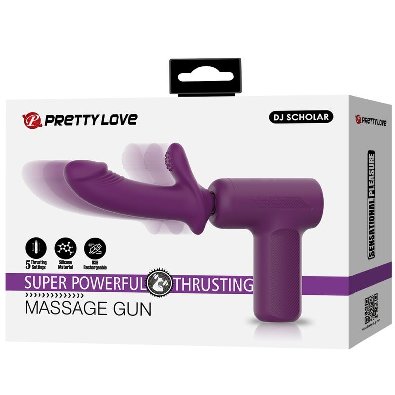 PRETTY LOVE - DJ SCHOLAR MASAJEADOR 5 CONFIGURACIONES MORADO - Imagen 9