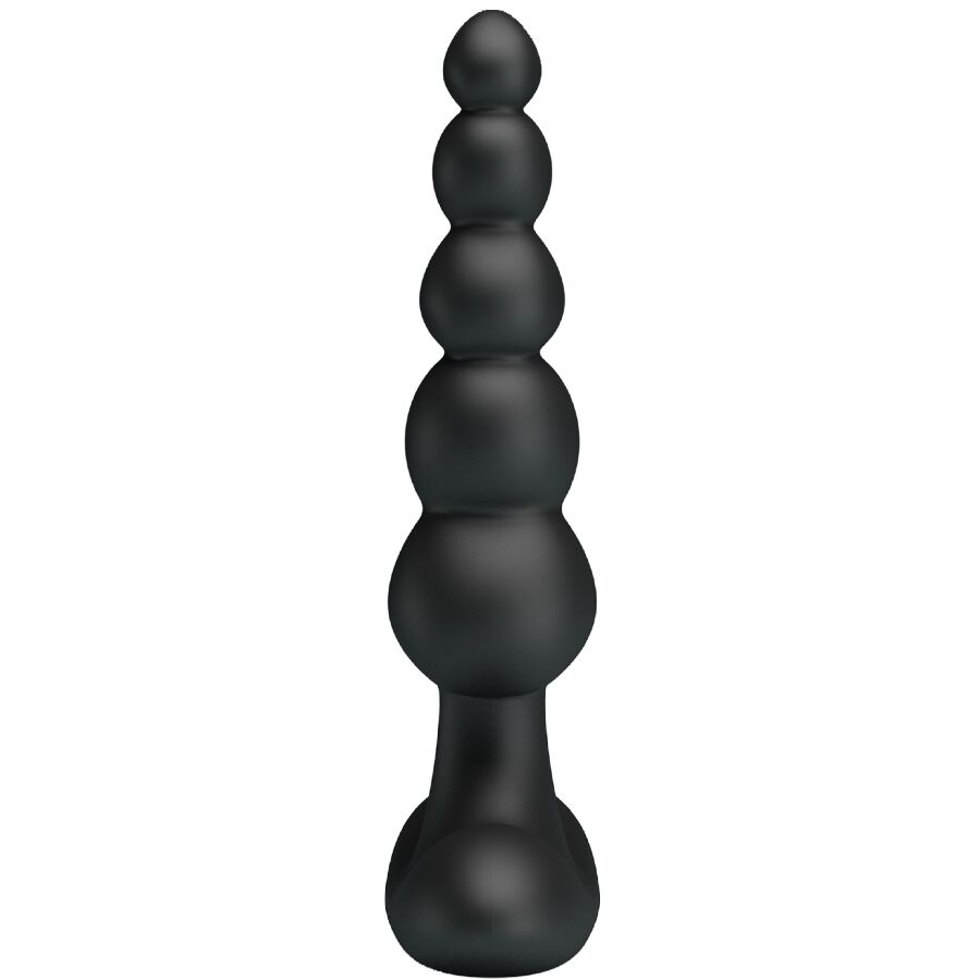 PRETTY LOVE - CORBAN VIBRADOR ANAL 10 VIBRACIONES NEGRO - Imagen 2