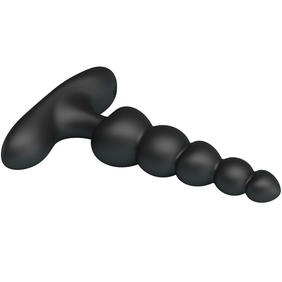 PRETTY LOVE - CORBAN VIBRADOR ANAL 10 VIBRACIONES NEGRO - Imagen 3