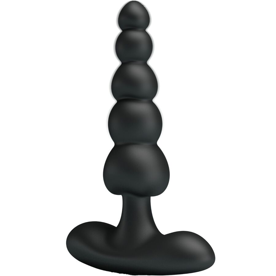 PRETTY LOVE - CORBAN VIBRADOR ANAL 10 VIBRACIONES NEGRO - Imagen 8
