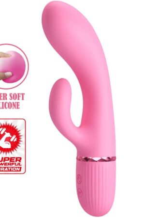 PRETTY LOVE - MARSKI VIBRADOR RABBIT & PUNTO G ROSA