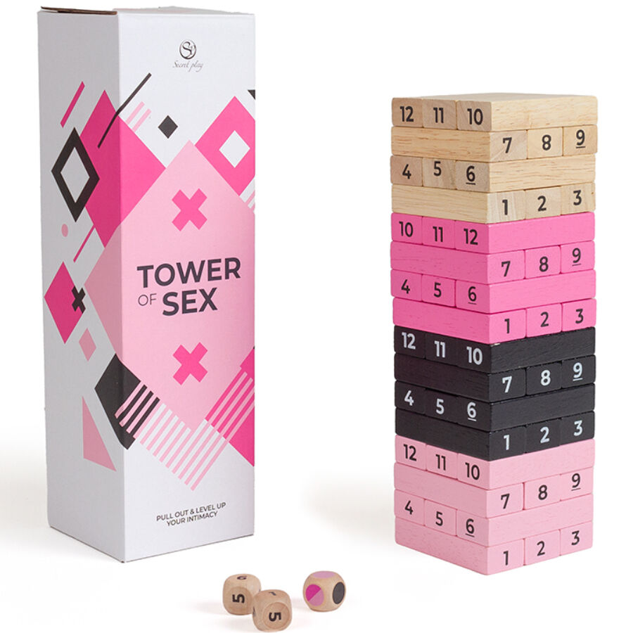 SECRETPLAY – JUEGO DE MADERA TOWER OF SEX