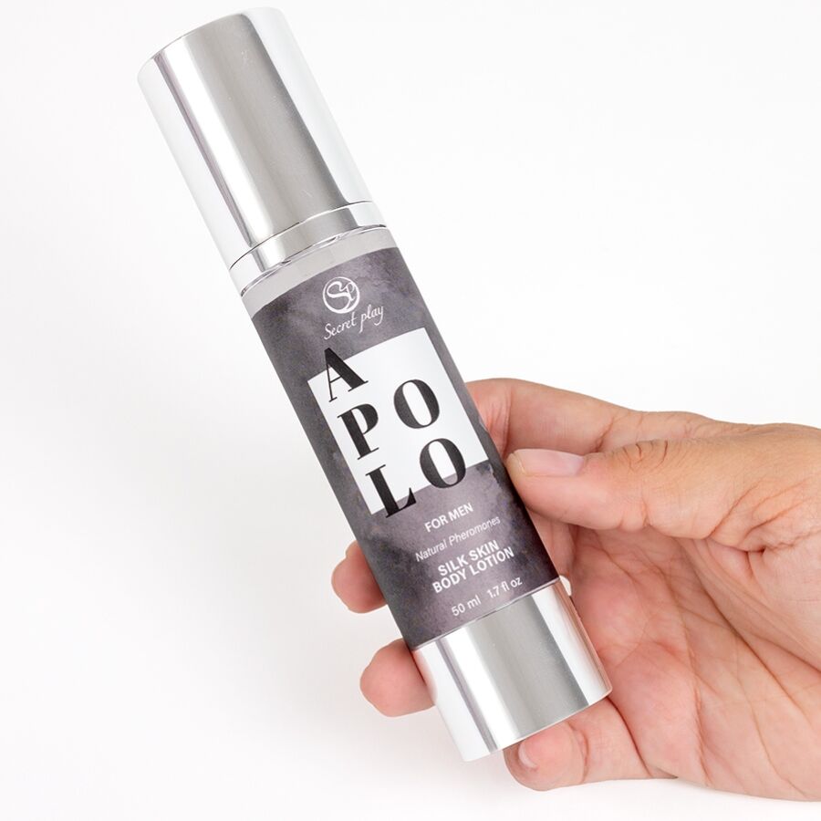 SECRETPLAY - APOLO LOCIÓN PIEL DE SEDA PARA HOMBRES 50 ML - Imagen 2