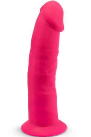 SILEXD - MODELO 2 PENE REALÍSTICO SILICONA PREMIUM SILEXPAN FUCSIA 19.2 CM