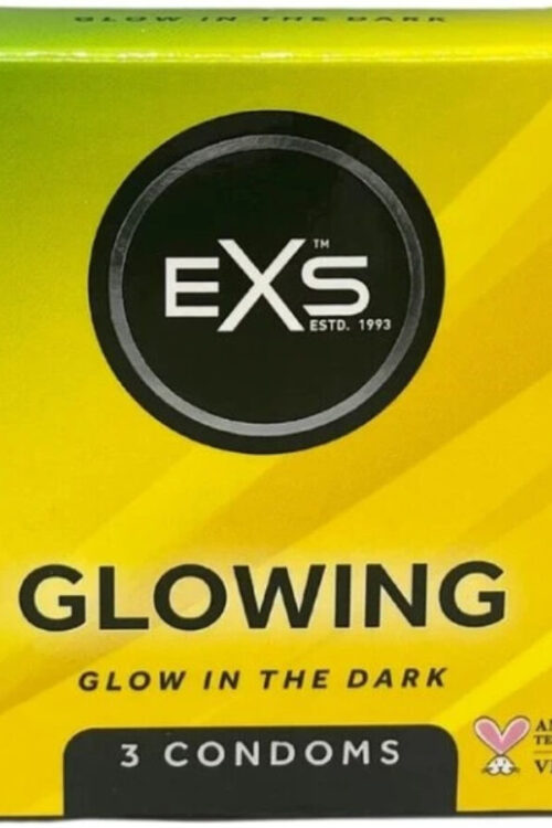 EXS CONDOMS – GLOWN IN THE DARK