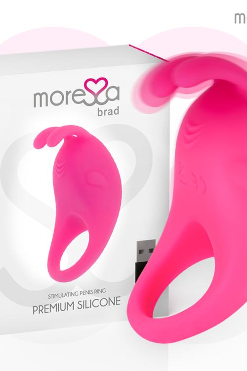 MORESSA – BRAD PREMIUM SILICONE RECARGABLE ROSA