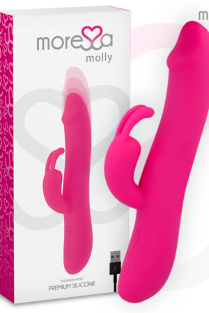 MORESSA - MOLLY IMPULSOR UP&DOWN Y POTENTE VIBRACIÓN PREMIUM SILICONE RECARGABLE