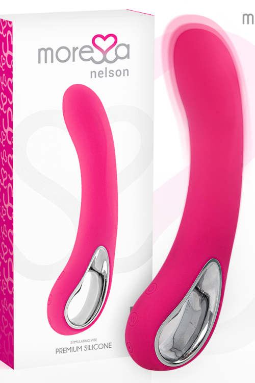 MORESSA – NELSON MASAJEADOR PUNTO G PREMIUM SILICONE RECARGABLE