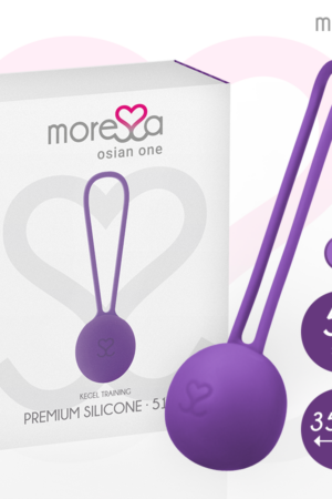 MORESSA - OSIAN ONE ENTRENAMIENTO SUELO PELVICO 51gr PREMIUM SILICONA LILA
