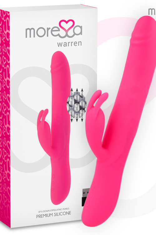 MORESSA – WARREN IMPULSOR OSCILANTE Y POTENTE VIBRACIÓN PREMIUM SILICONA RECARGABLE