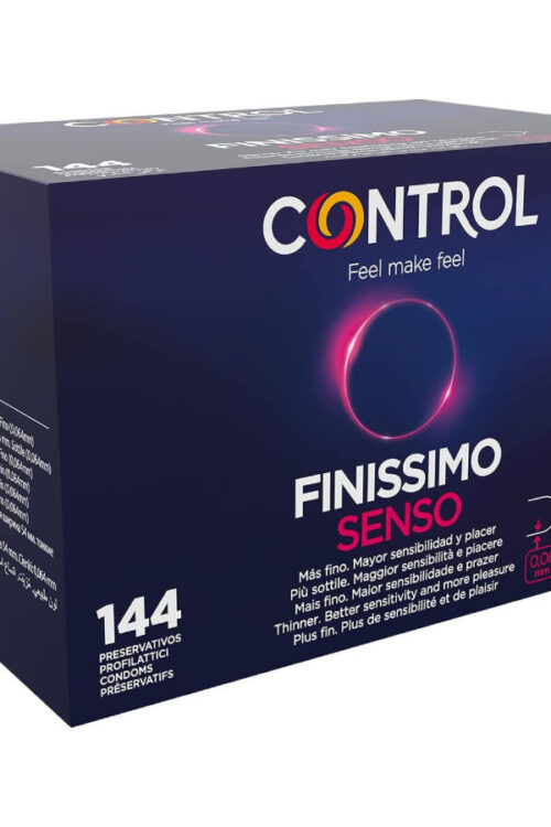 CONTROL – PRESERVATIVOS FINISSIMO SENSO 144 UNIDADES
