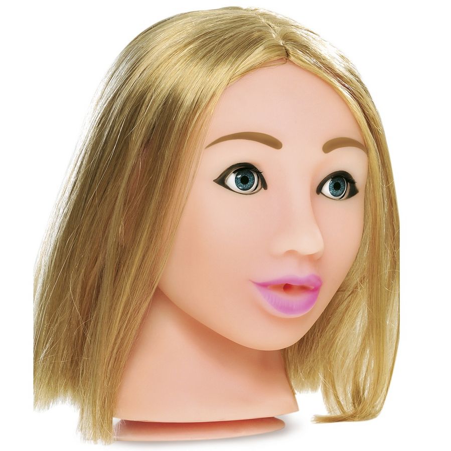 MASTURBADOR ORAL REALISTA CON VENTOSA Y TACTO FANTAFLESH - Imagen 2