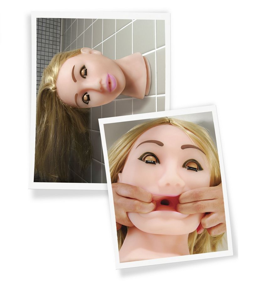 MASTURBADOR ORAL REALISTA CON VENTOSA Y TACTO FANTAFLESH - Imagen 3