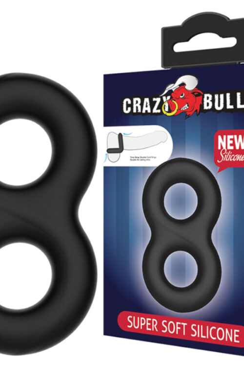 CRAZY BULL – ANILLO DOBLE SILICONA INFINITY