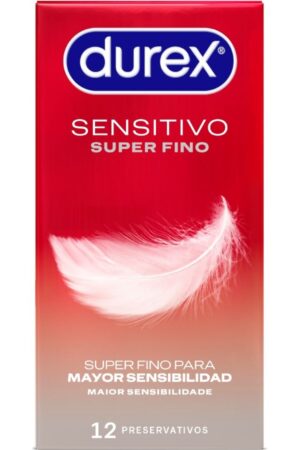 DUREX - SENSITIVO SÚPER FINO 12 UNIDADES