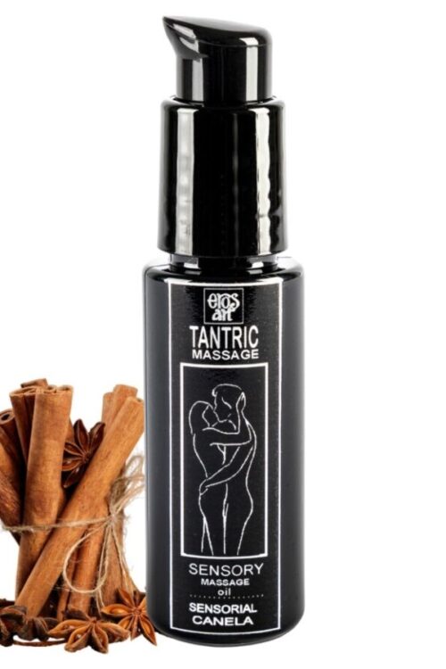 EROS-ART – ACEITE MASAJE TÁNTRICO NATURAL Y AFRODISÍACO CANELA 30 ML