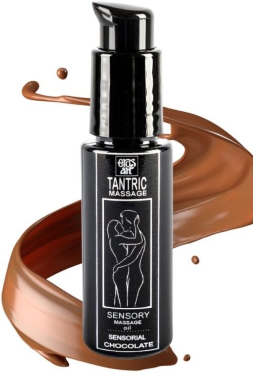 EROS-ART – ACEITE MASAJE TÁNTRICO NATURAL Y AFRODISÍACO CHOCOLATE 30 ML