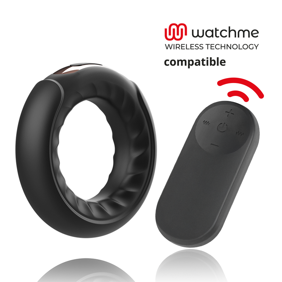 ANBIGUO – ADRIANO ANILLO VIBRADOR COMPATIBLE CON WATCHME WIRELESS TECHNOLOGY