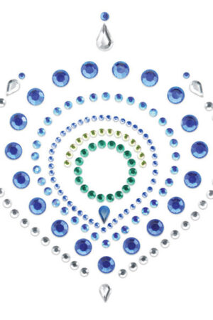 BIJOUX - INDISCRETS FLAMBOYANT AZUL & VERDE