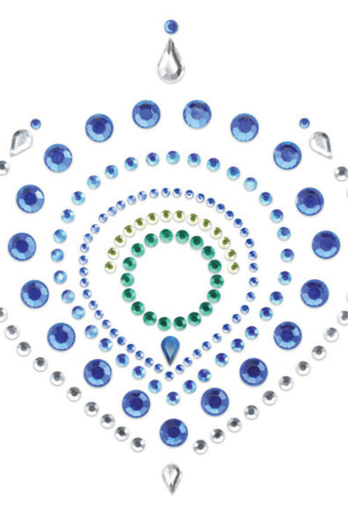 BIJOUX – INDISCRETS FLAMBOYANT AZUL & VERDE