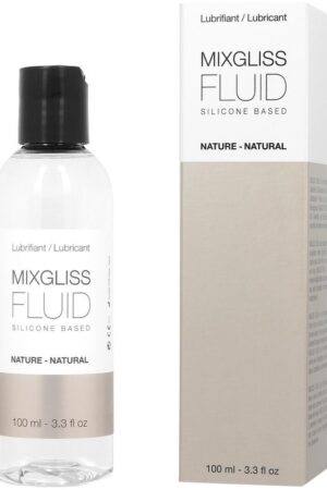 MIXGLISS - LUBRICANTE BASE SILICONA NATURAL 100ML