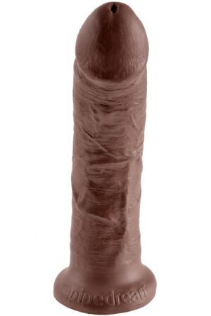 KING COCK - 8 PENE MARRÓN 20.3 CM