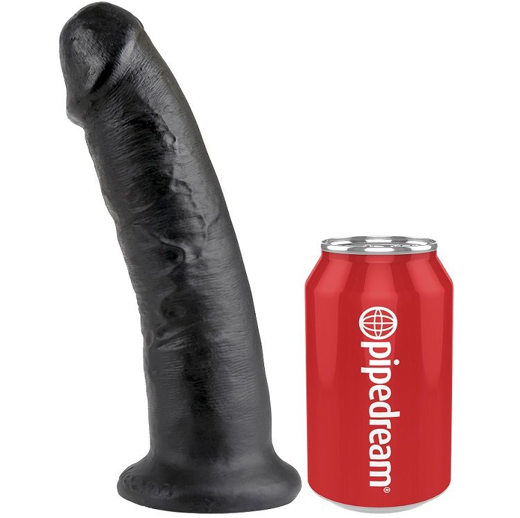 KING COCK - 9 PENE NEGRO 22.9 CM - Imagen 4