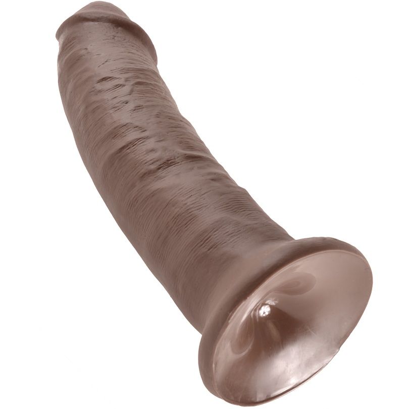 KING COCK - 9 PENE MARRÓN 22.9 CM - Imagen 2