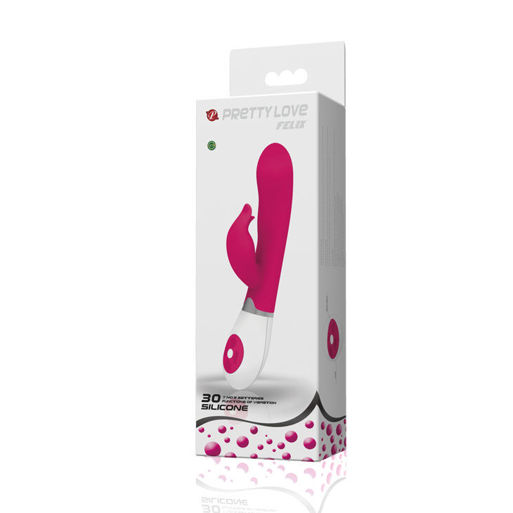 PRETTY LOVE - FLIRTATION VIBRADOR CON ESTIMULADOR FELIX - Imagen 4