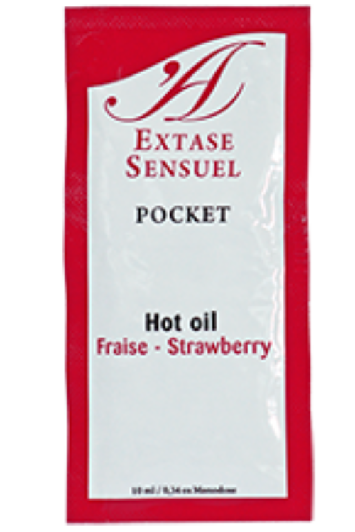 EXTASE SENSUAL – ACEITE ESTIMULANTE FRESA 10 ML