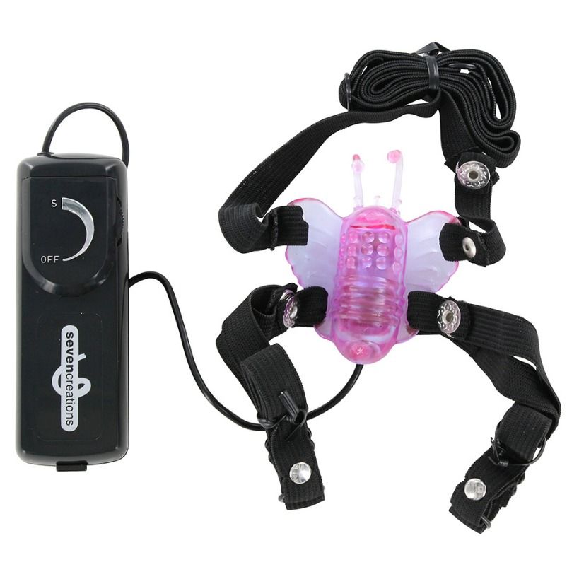 SEVEN CREATIONS - BUTTERFLY STIMULATOR CON VIBRACIÓN - Imagen 2