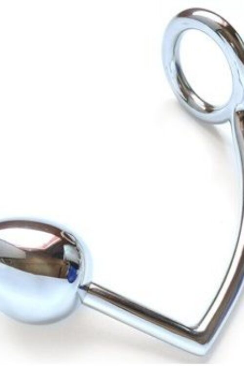 METAL HARD – ANILLO CON GANCHO ANAL 50MM