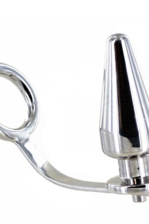 METAL HARD - ANILLO ACERO CON PLUG ANAL 80 X 55 MM