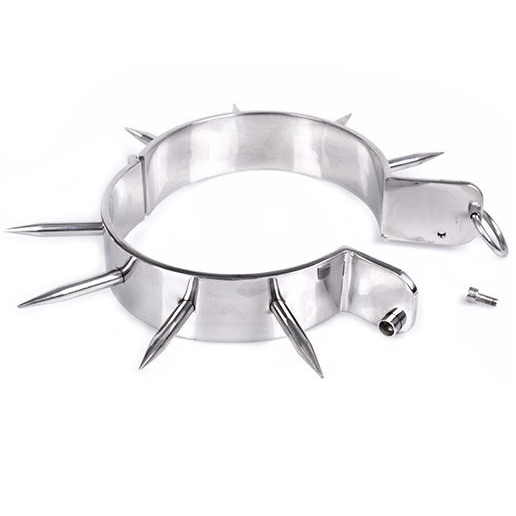 METAL HARD - COLLAR ESCLAVO BDSM CON PUNTAS - Imagen 2