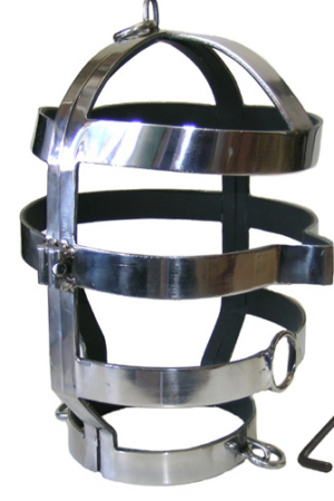 METAL HARD - MASCARA CON COLLAR ACERO