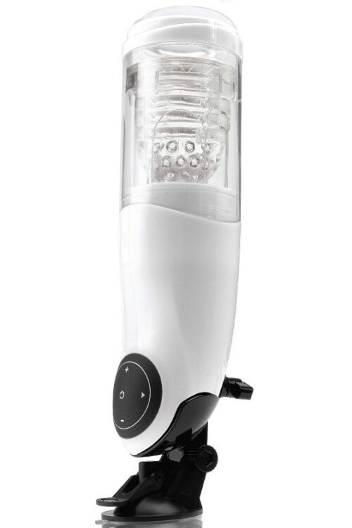 EXTREME TOYZ – PDX MEGA BATOR USB MASTURBADOR MASCULINO VAGINA BLANCO