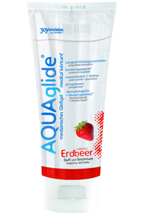 JOYDIVISION AQUAGLIDE – LUBRICANTE SABOR FRESA 100 ML