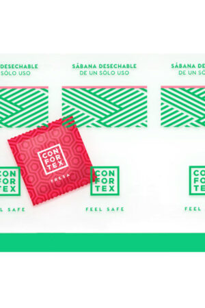 CONFORTEX - SABANAS HIGIÉNICAS DESECHABLES INVIDUAL + PRESERVATIVO FRESA