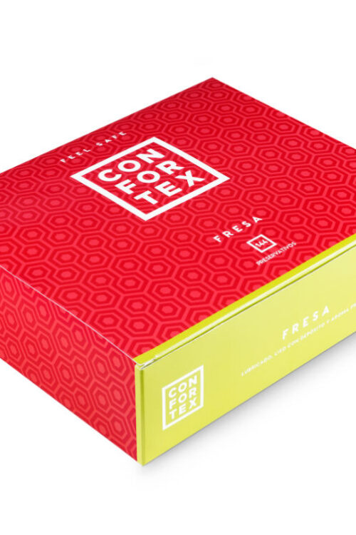 CONFORTEX – PRESERVATIVOS FRESA CAJA 144 UDS