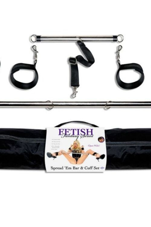 FETISH FANTASY SERIES – SET RESTRICCION BARRAS Y ESPOSAS FETISH
