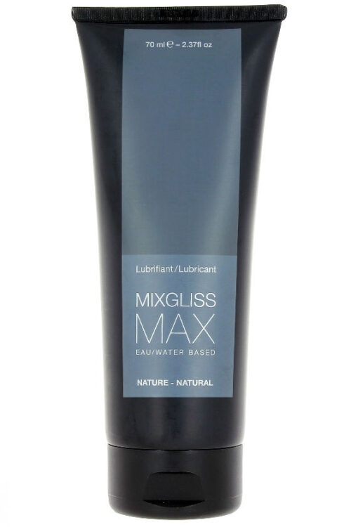 MIXGLISS – MAX LUBRICANTE ANAL BASE AGUA NATURAL 70 ML