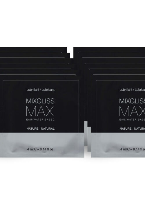 MIXGLISS – MAX LUBRICANTE DILATADOR ANAL PACK 12 MONODOSIS 4ML