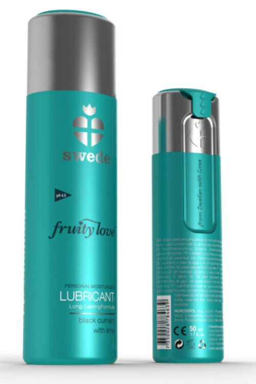 SWEDE – FRUITYLOVE LUBRICANTE GROSELLA NEGRA Y LIMA 50ML
