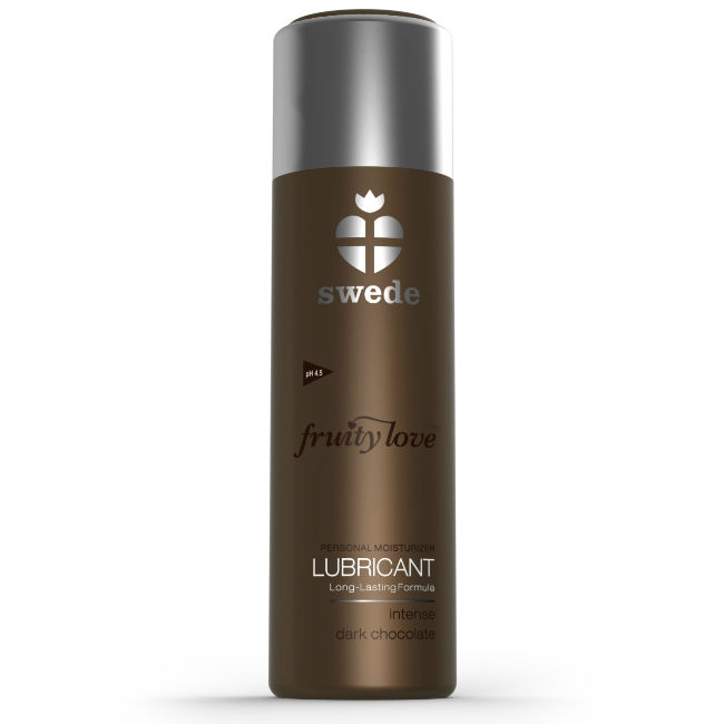 SWEDE - FRUITY LOVE LUBRICANTE CHOCOLATE NEGRO 100 ML - Imagen 2