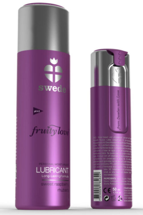 SWEDE – FRUITY LOVE LUBRICANTE FRAMBUESAS Y ACELGA ROJA 100 ML