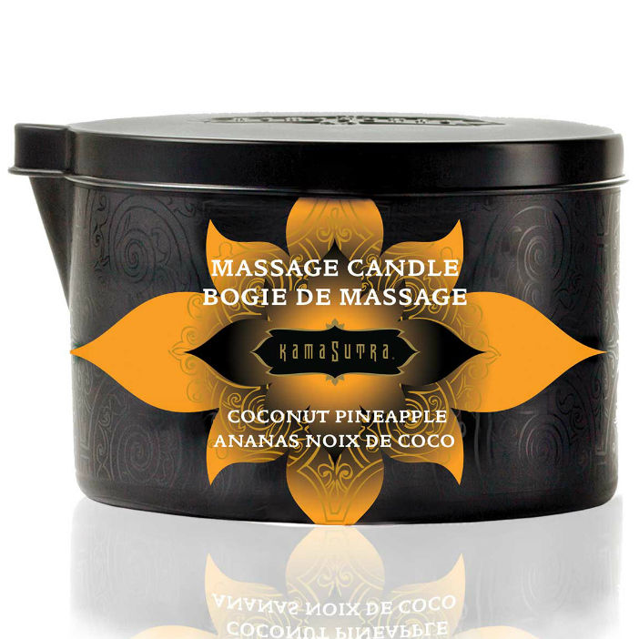 KAMASUTRA - VELA DE MASAJE COCONUT Y PIÑA 170GR - Imagen 2