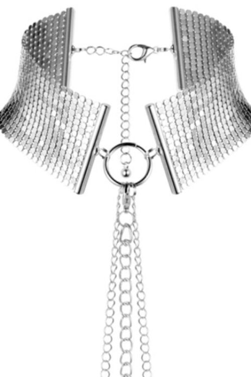 BIJOUX – DÉSIR MÉTALLIQUE COLLAR METLICO PLATEADO